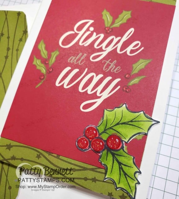 Night Before Christmas Memories & More card pack from Stampin' Up! - easy way to create Christmas Cards or papercrafting home decor DIY projects. www.PattyStamps.com