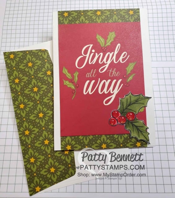 Night Before Christmas Memories & More card pack from Stampin' Up! - easy way to create Christmas Cards or papercrafting home decor DIY projects. www.PattyStamps.com