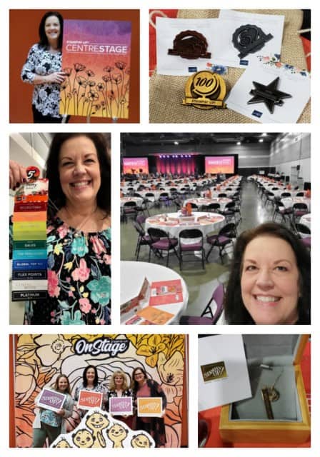 Stampin Up CentreStage Leadership dinner, Portland OR Nov 2019. www.PattyStamps.com