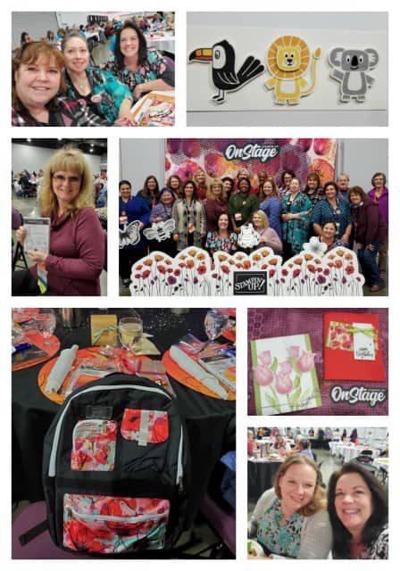 Stampin Up OnStage event, Portland OR Nov 2019. Luv 2 Stamp Group demonstrators. www.PattyStamps.com