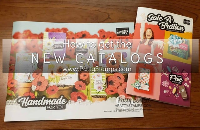 Request a new 2020 Jan - June Stampin Up mini catalog from Patty Bennett www.PattyStamps.com