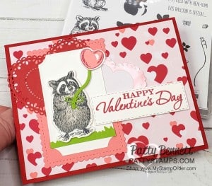 Valentine Card Idea featuring the Special Someone stamp set and matching Special Day dies from Stampin' Up!, with From my Heart designer paper. by Patty Bennett www.PattyStamps.com