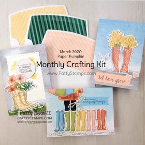 Monthly Subscription Crafting and Card Making kits by Stampin Up! - Paper Pumpkin! www.PattyStamps.com