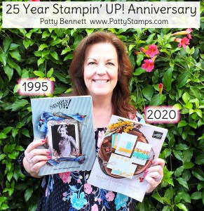 Patty Bennett, Stampin' Up! demonstrator celebrating 25 years of sharing papercrafting and card making projects, including handy tips and techniques! www.PattyStamps.com