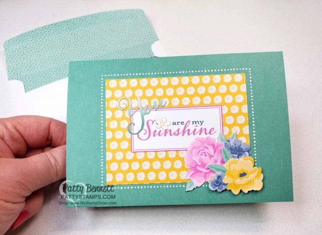 Flowers for Every season Memories & More cards - easy handmade greeting cards featuring new Stampin' UP! In Colors for 2020-2022 www.PattyStamps.com
