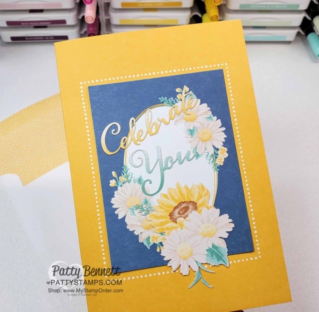 Flowers for Every season Memories & More cards - easy handmade greeting cards featuring new Stampin' UP! In Colors for 2020-2022 www.PattyStamps.com