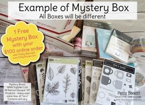 Crafty De-Stash retired Stampin' Up! product giveaway with $100 Stampin' UP! order www.PattyStamps.com
