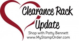 Stampin' UP! Clearance Rack Refresh!! Enjoy savings on papercrafting and card making supplies online. www.PattyStamps.com