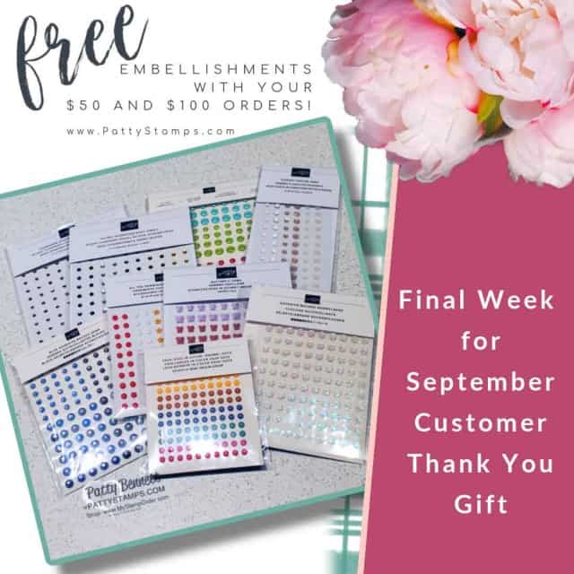 September Customer Thank you Gift from Patty Bennett