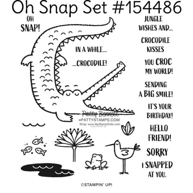 Oh Snap Stampin' UP! stamp set #154486 www.PattyStamps.com