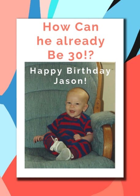 Happy 30th birthday Jason!