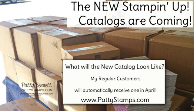 How to get a new 2021 2022 Stampin UP! Catalog from Patty Bennett