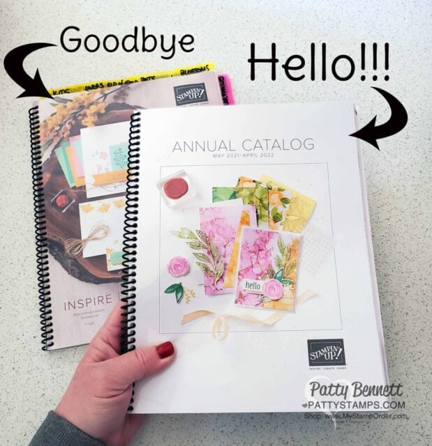 Hello new Stampin Up! catalog for 2021 2022!! Available now! www.PattyStamps.com