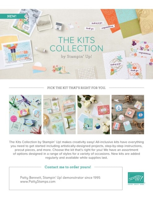 Stampin' Up! Kits Collection - papercrafting and card making kits online. www.PattyStamps.com