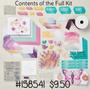 Stampin UP! card making kit: Hope Box makes 9 cards includes stamp set and ink spot. #158541 www.PattyStamps.com