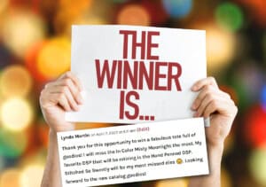 WINNER of the Stampin' UP! Insulated tote with papercrafting suppiles, Blog Candy Giveaway from Patty Bennett expires 4-10-22