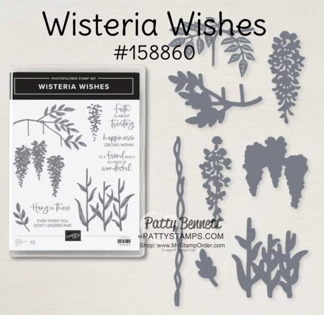 Wisteria Wishes Stampin' UP! bundle, #158860 by Patty Bennett