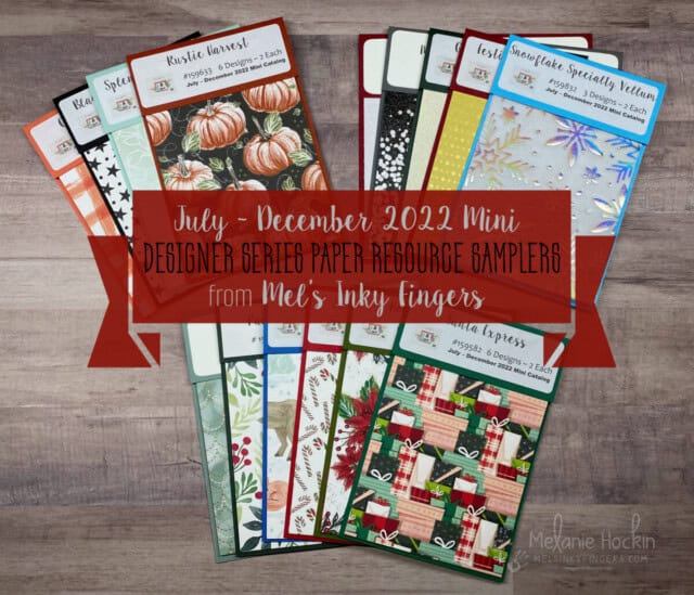 Stampin' Up! Designer Paper Sampler resource swatch books