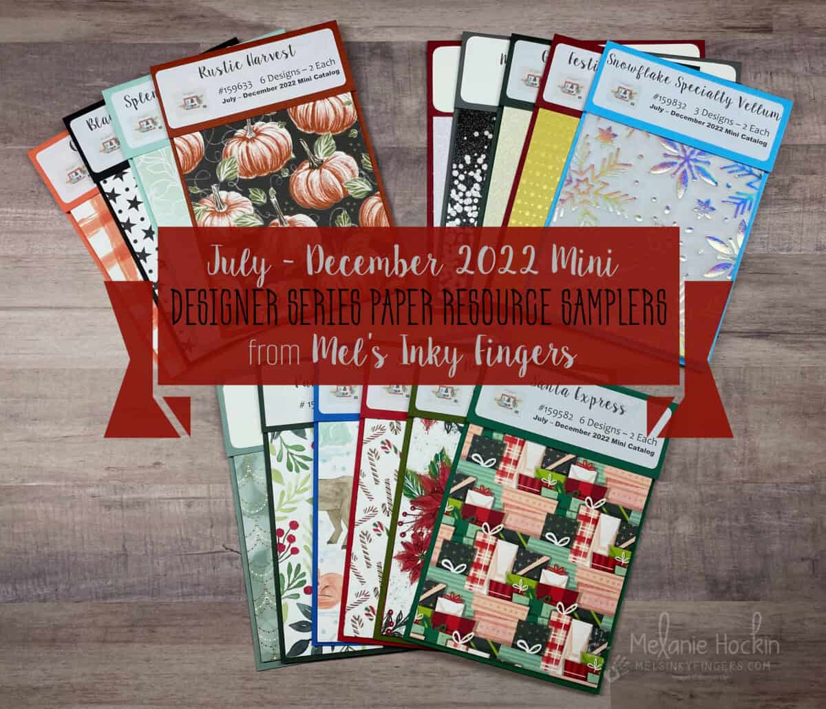 Stampin' Up! Designer Paper Sampler resource swatch books