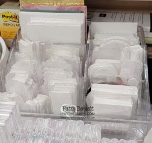 Organizing my Stampin Up! die cuts for my craft room, www.PattyStamps.com