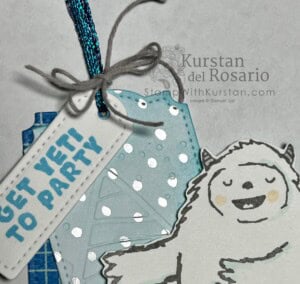 Arctic Adventure with the Yeti to Party Stampin' Up! set