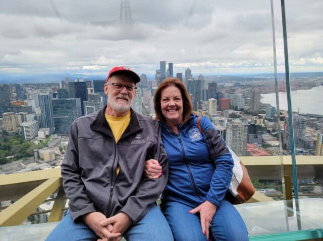 Space Needle Seattle WA www.PattyStamps.com