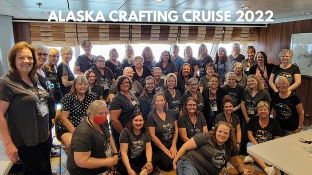Crafting Cruise to Alaska Ovation of the Seas with Patty Bennett