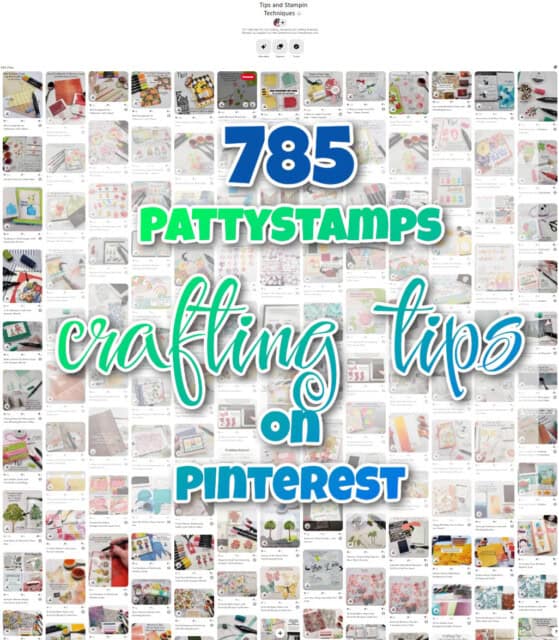 Looking for stamping and crafting tips? Check out my Pinterest board! Stampin' Up! tips by Patty Bennett