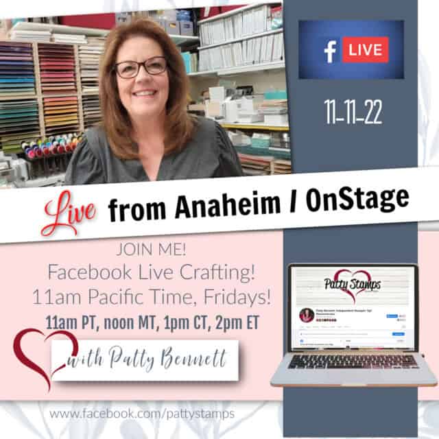 Join me live for updates from the Stampin' Up! OnStage event in Anaheim CA