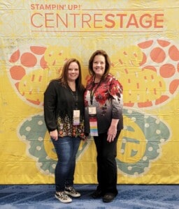 CentreStage leaders event Stampin' UP! OnStage 2022 Anaheim CA. Patty Bennett & Kurstan del Rosario