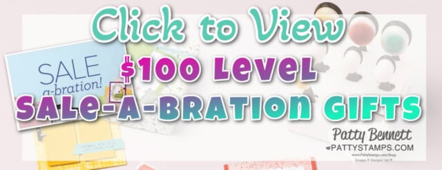 Additional Sale-a-Bration 2023 gifts at $100 level from Stampin' Up!
