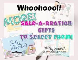 Additional Sale-a-Bration 2023 gifts from Stampin' Up!