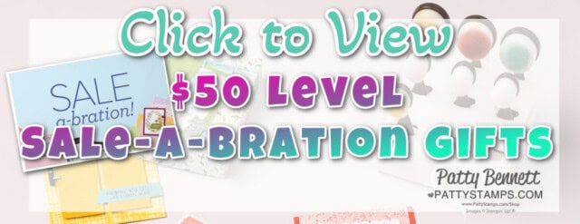Additional Sale-a-Bration 2023 gifts at $50 level from Stampin' Up!