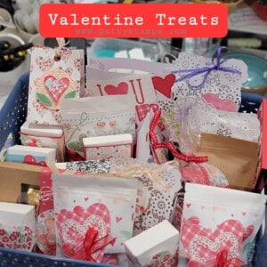 Stampin' Up! Valentine Treats by Patty Bennett for the office gang!