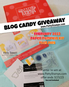 Sunshine & Smiles Paper Pumpkin Kit - blog candy giveaway from Patty Bennett