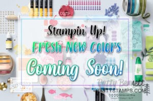Stampin' UP! color refresh coming soon! Don't wait to stock up on your favorite colors!