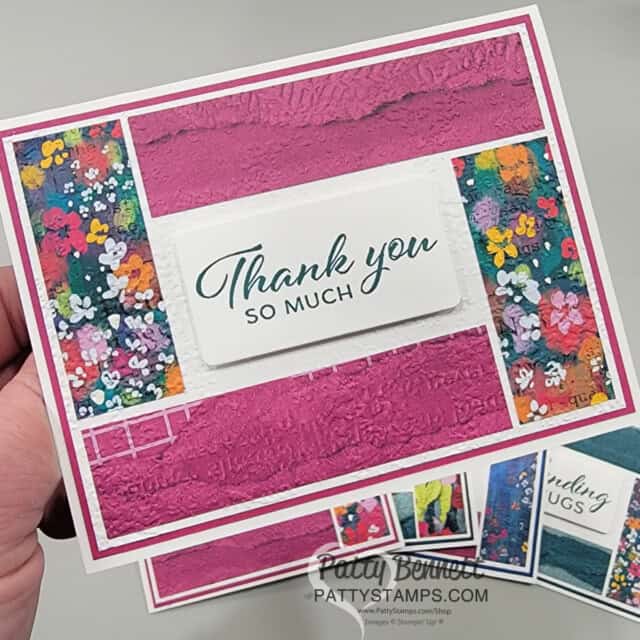 Masterfully Made 1" strip cards with Stampin' UP! supplies by Patty BennettMasterfully Made 1" strip cards with Stampin' UP! supplies by Patty Bennett