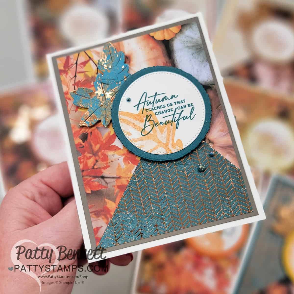 All About Autumn 3 Cards At Once