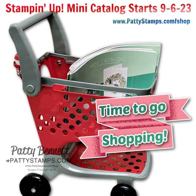 shop online Stampin' Up! holiday catalog 2023 www.PattyStamps.com/shop