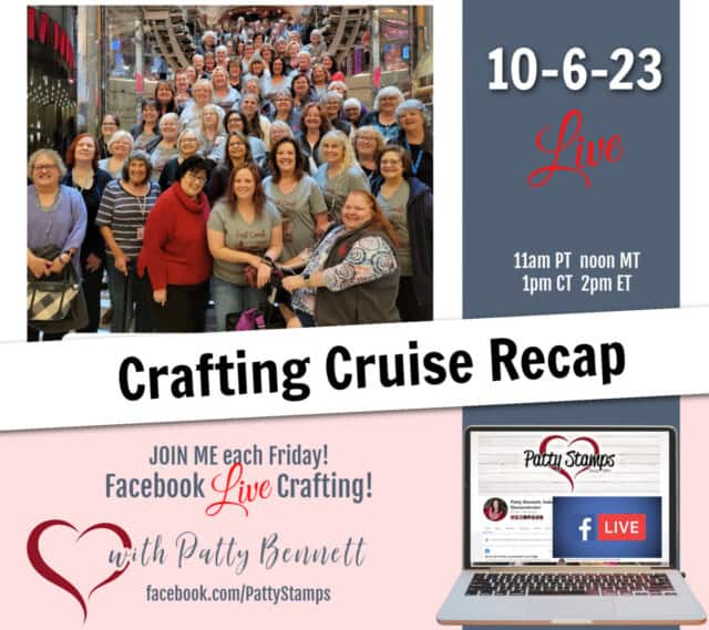 Royal Caribbean Liberty of the Seas Crafting Cruise to the East Coast with Patty & Kurstan, live recap and highlights