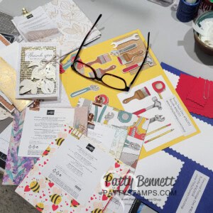 Stampin' Up! 2024 Mini Catalog product unboxing video supplies by Patty Bennett