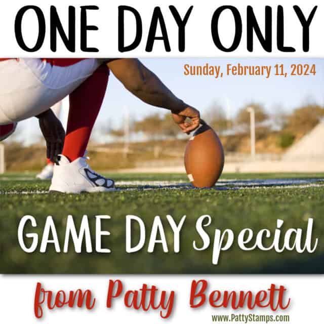Game Day Special from Patty Bennett Stampin' Up! free gift