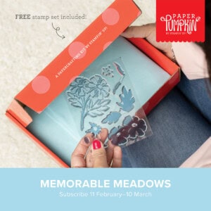 Stampin 'Up! Paper Pumpkin kit March 2024
