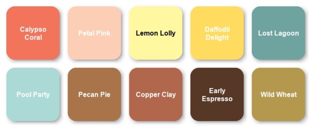 Stampin' Up! color combo A Little Latte dsp