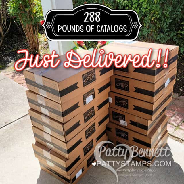 How to get a new Stampin' UP! catalog from Patty Bennett