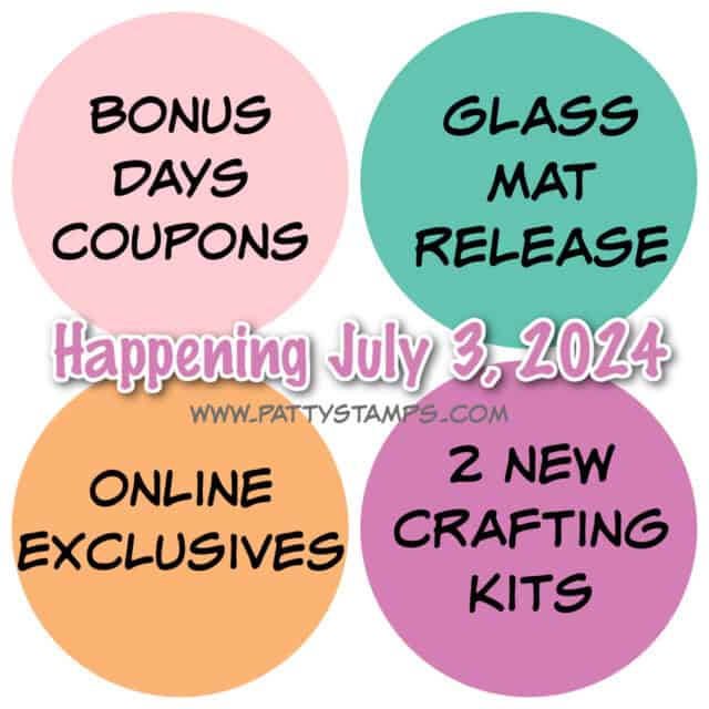 July 2024 Stampin UP! Bonus Days, 2 kits, new glass mat and Online Exclusives for fall and Christmas papercrafting