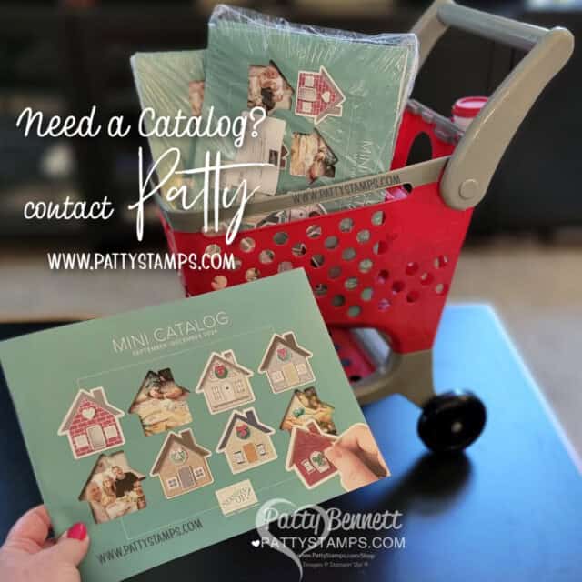 How to get a Stampin' Up! holiday catalog for 2024 with Patty Bennett
