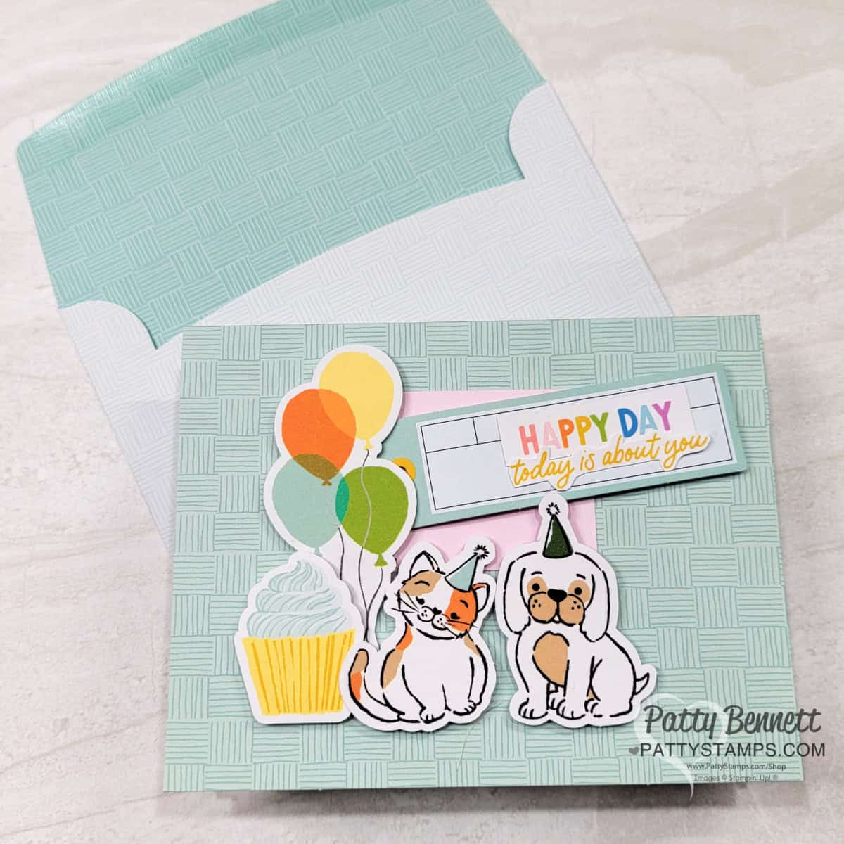 Easy cards with Something for Everyone Ephemera pack from Stampin' Up! by Patty Bennett