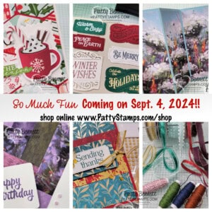 Stampin' UP! Holiday Catalog Sept December 2024 pattystamps.com