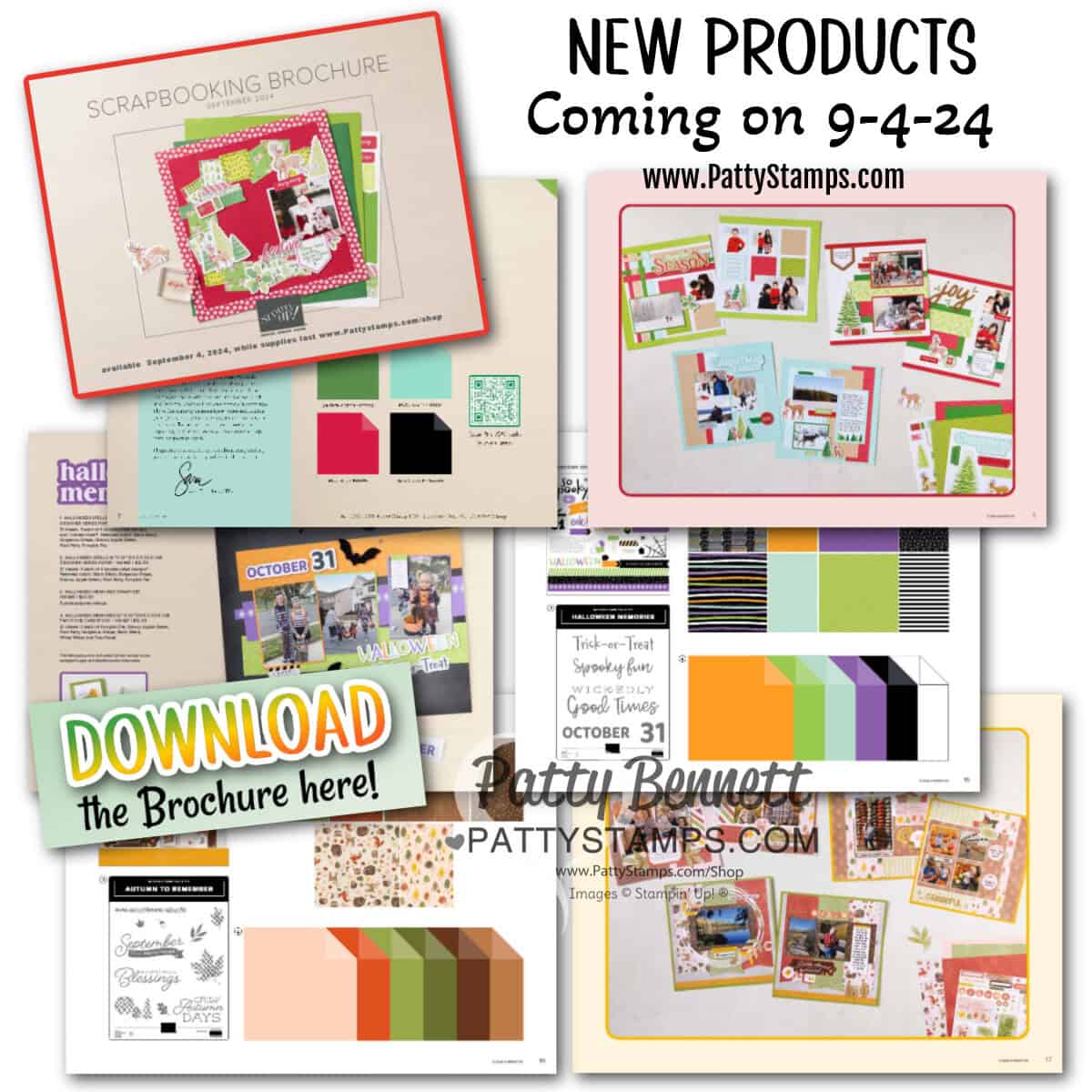 New Scrapbooking Products coming to Stampin' Up! on 9-4-24